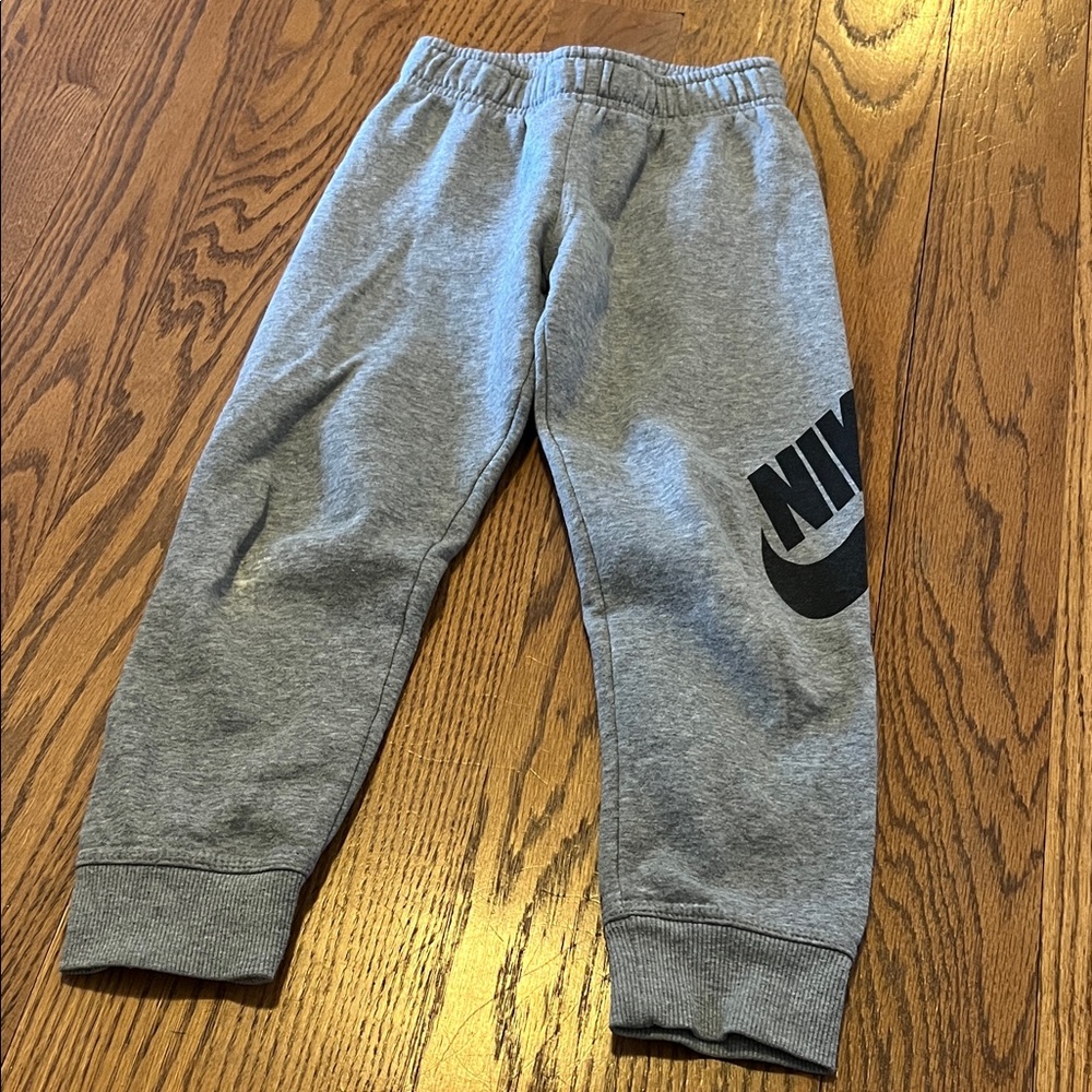 Nike Kids Charcoal Fleece Joggers